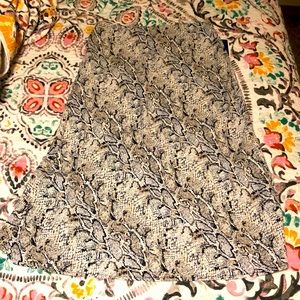 Rachel Zoe maxi skirt/ strapless dress size 4 NWT